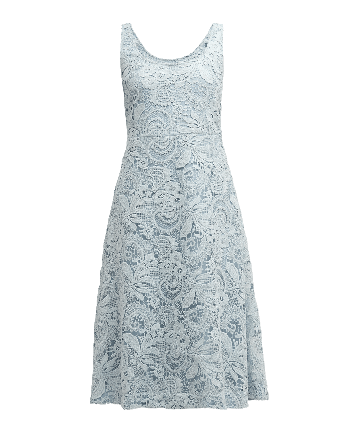 Kobi Halperin Jacqueline Sleeveless Floral Lace Midi Dress