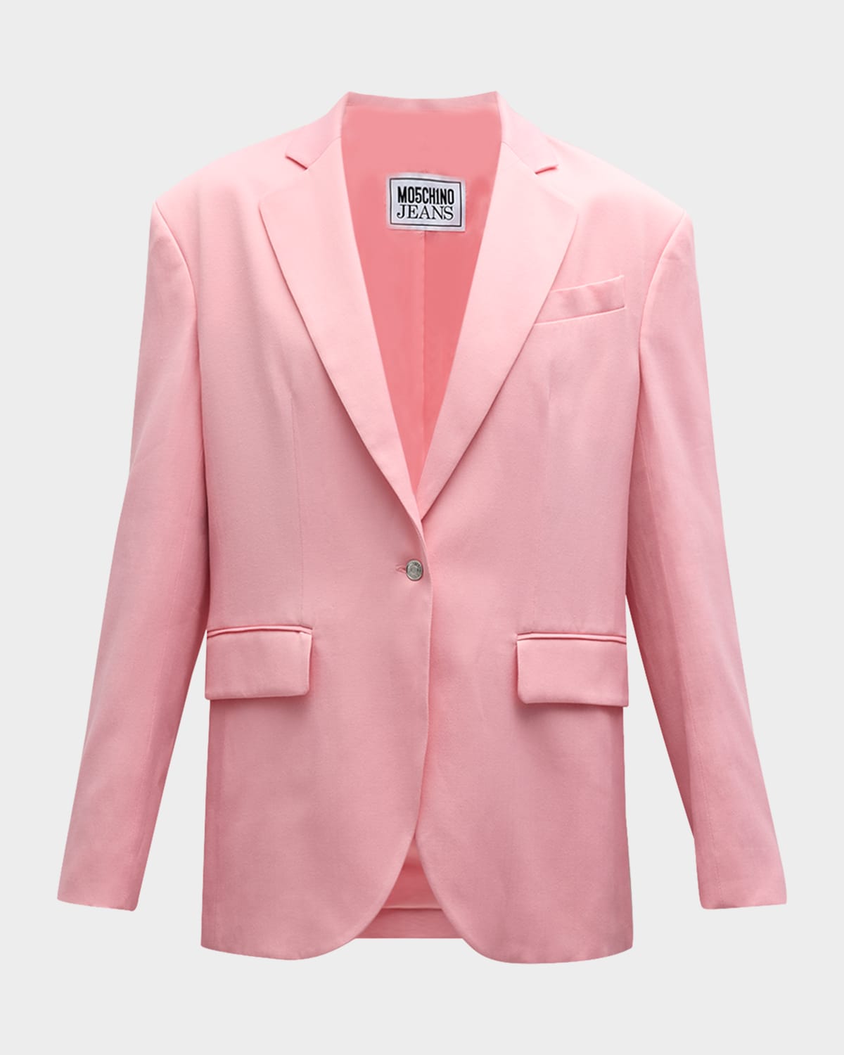 Moschino Jeans Single-Breasted Jacket