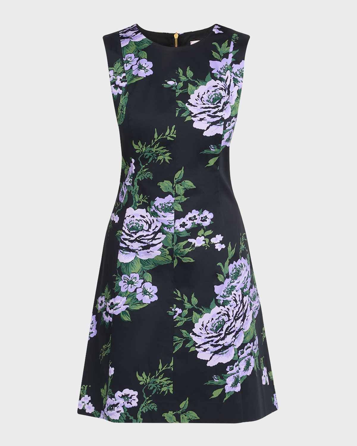 Carolina Herrera Floral Cotton Dress