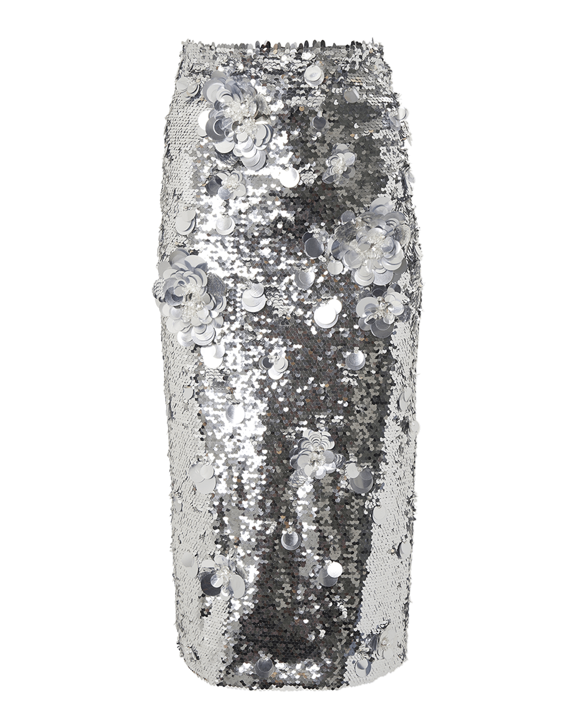 Carolina Herrera Sequined Midi Skirt