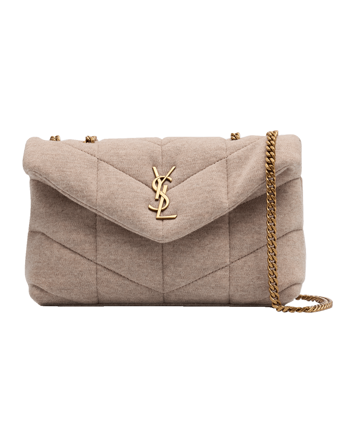 Saint Laurent Lou Toy Puffer Quilted Shoulder Bag