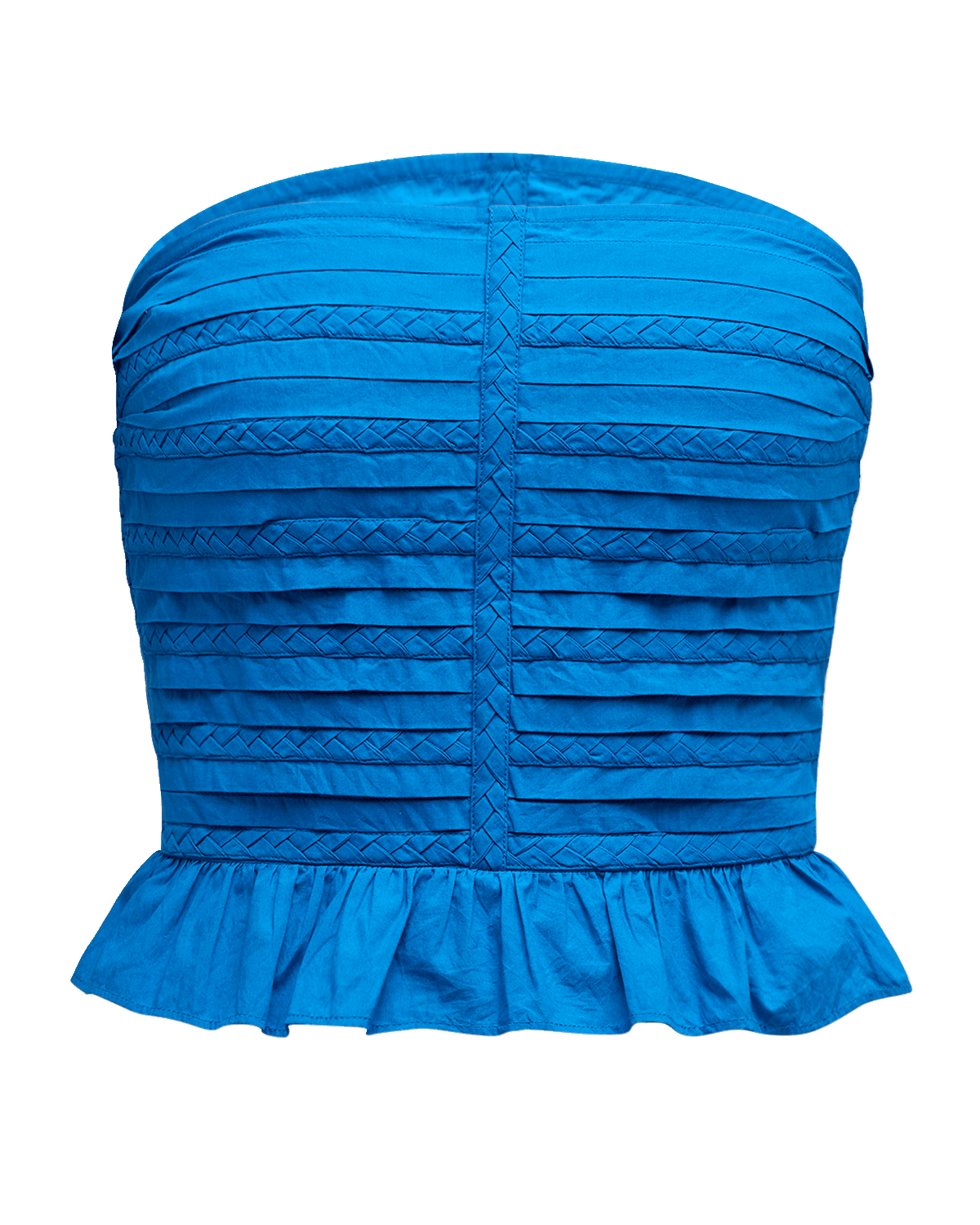 Ramy Brook Annie Strapless Peplum Blouse