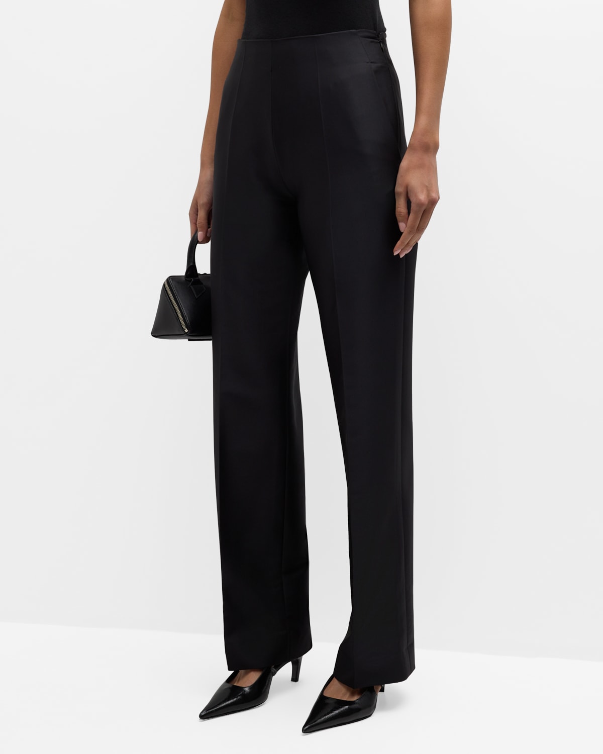 Gia Studios Tailored Straight Trousers