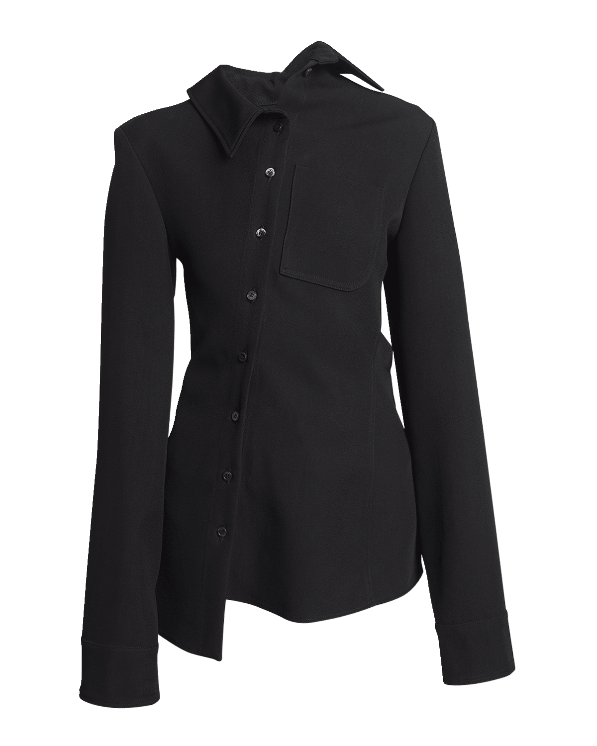 Jacquemus Pablo Asymmetric Collared Shirt