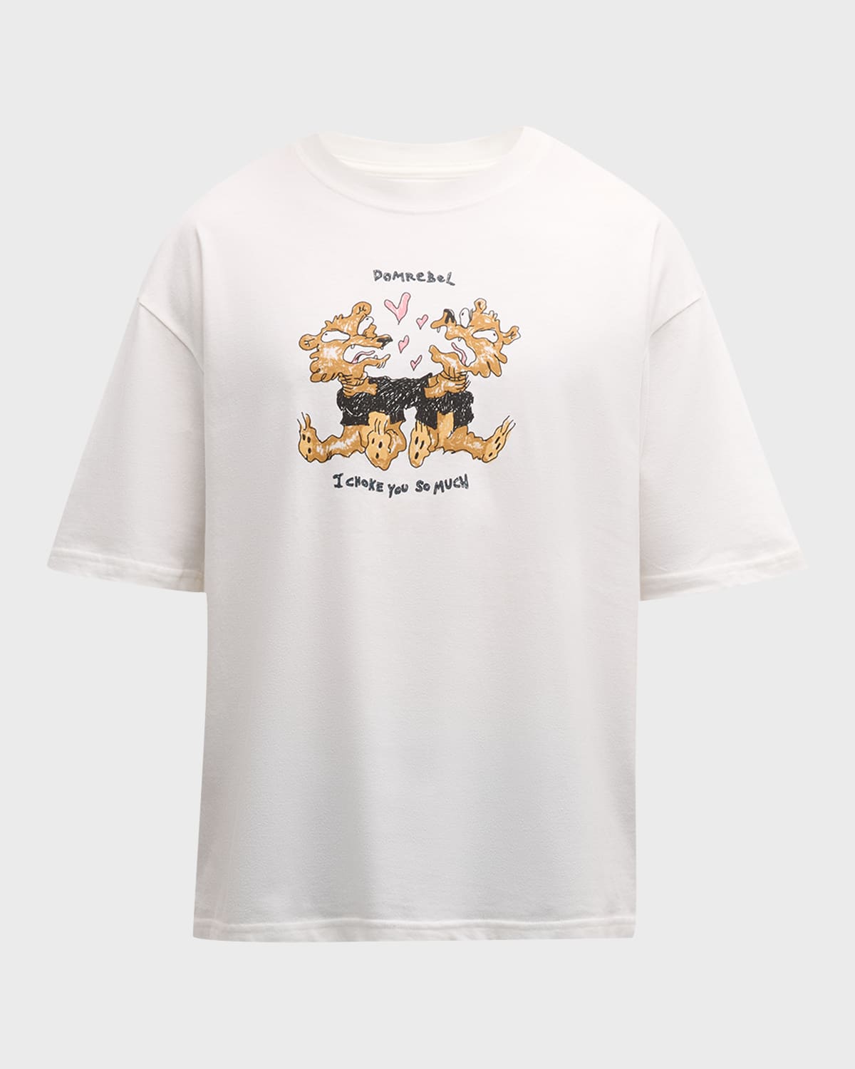 Domrebel Men's Choke Graphic T-Shirt