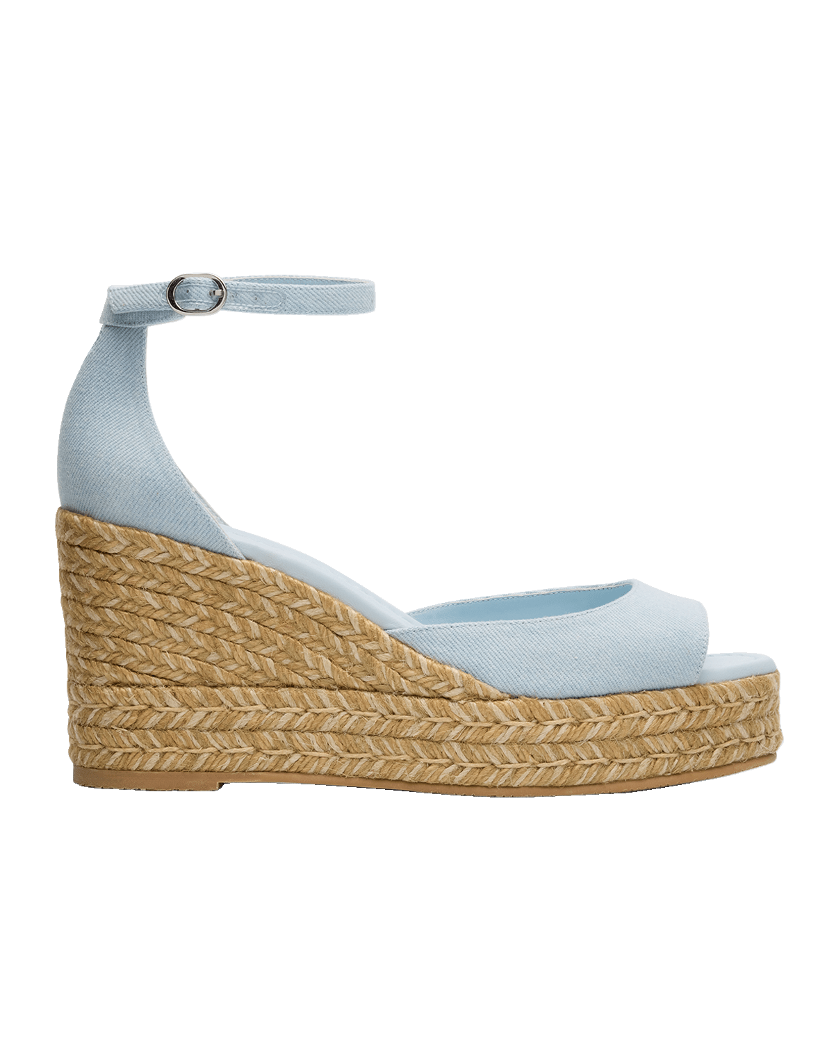 Stuart Weitzman Lexia Wedge Espadrille Sandals Neiman Marcus