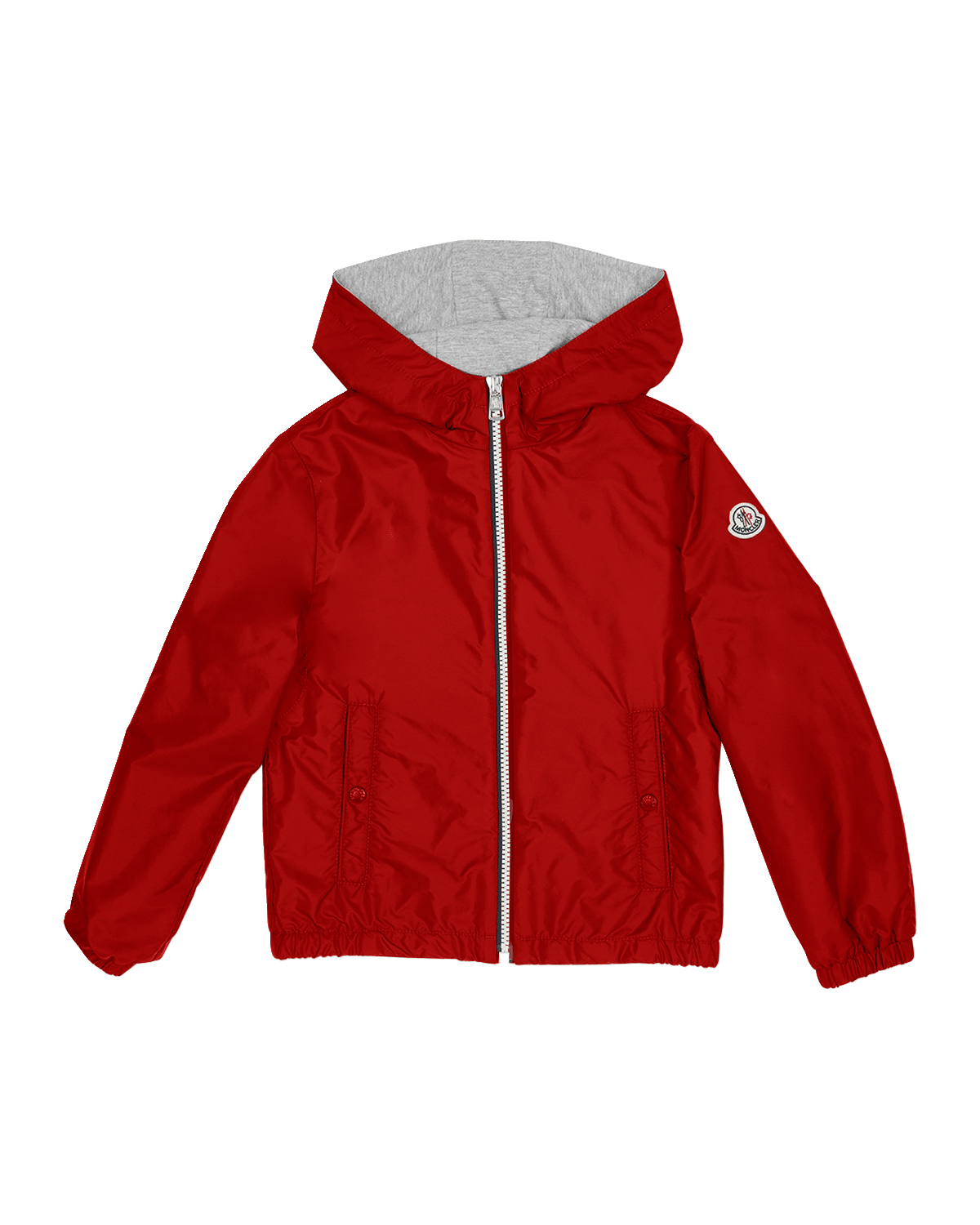 Moncler Boy's Urville Hooded WInd-Resistant Jacket, Size 4-6