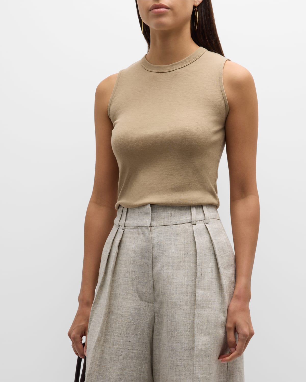 Rohe Fine Merino Crewneck Tank Top