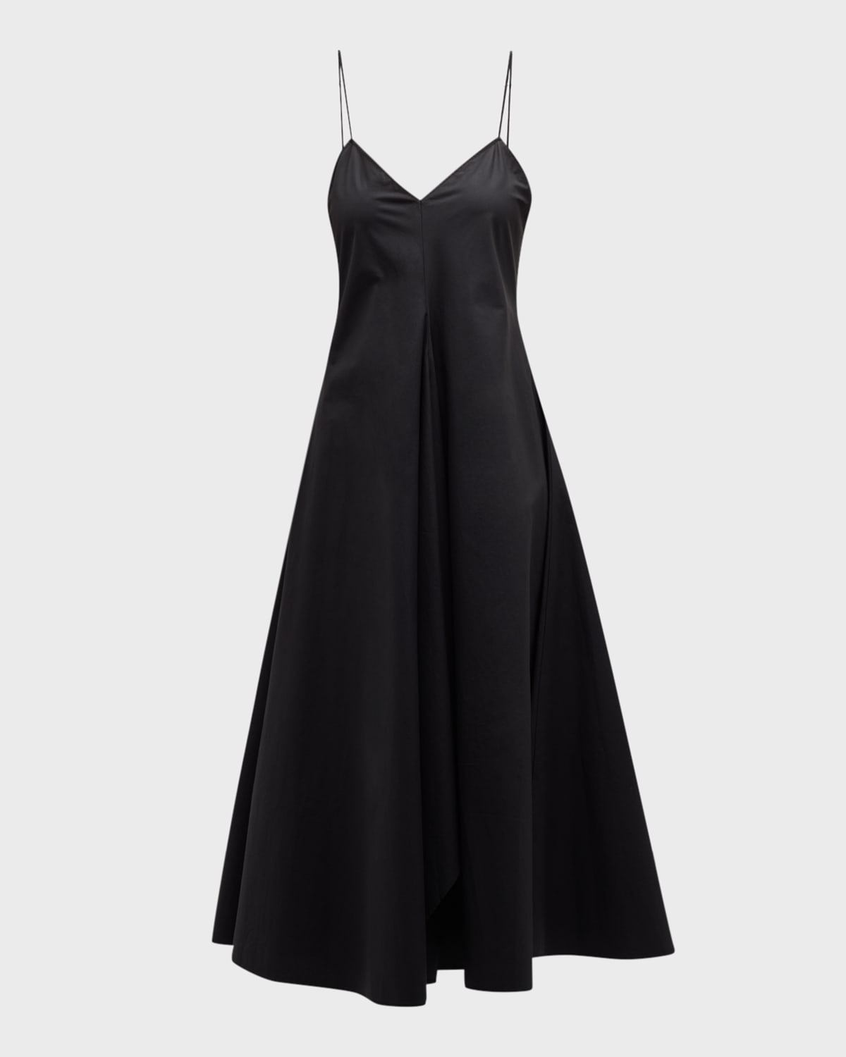 Rohe Strappy Cotton A-Line Midi Dress