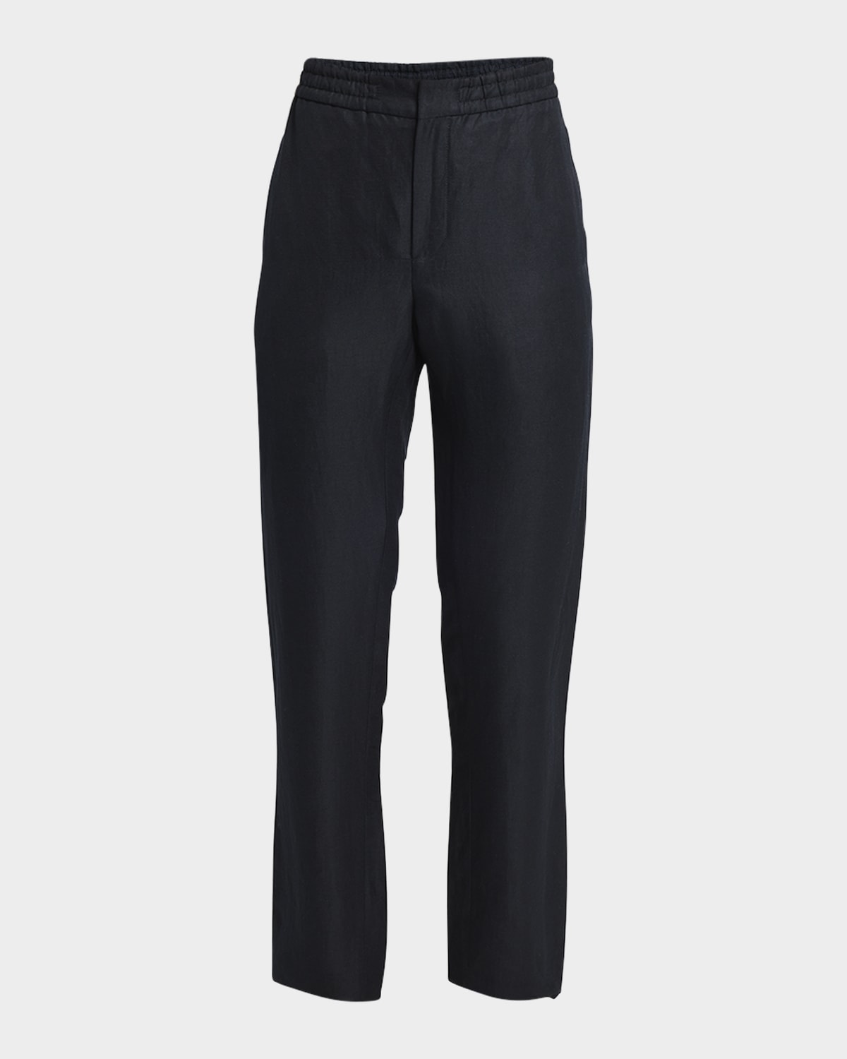 Loro Piana Men's Gadd Linen-Silk Leisure Pants
