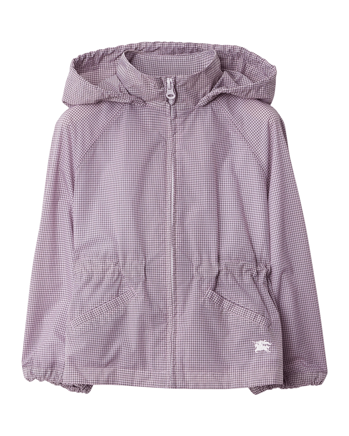 Burberry Girl's Dhalia Wind-Resistant Hooded Jacket, Size 4-14