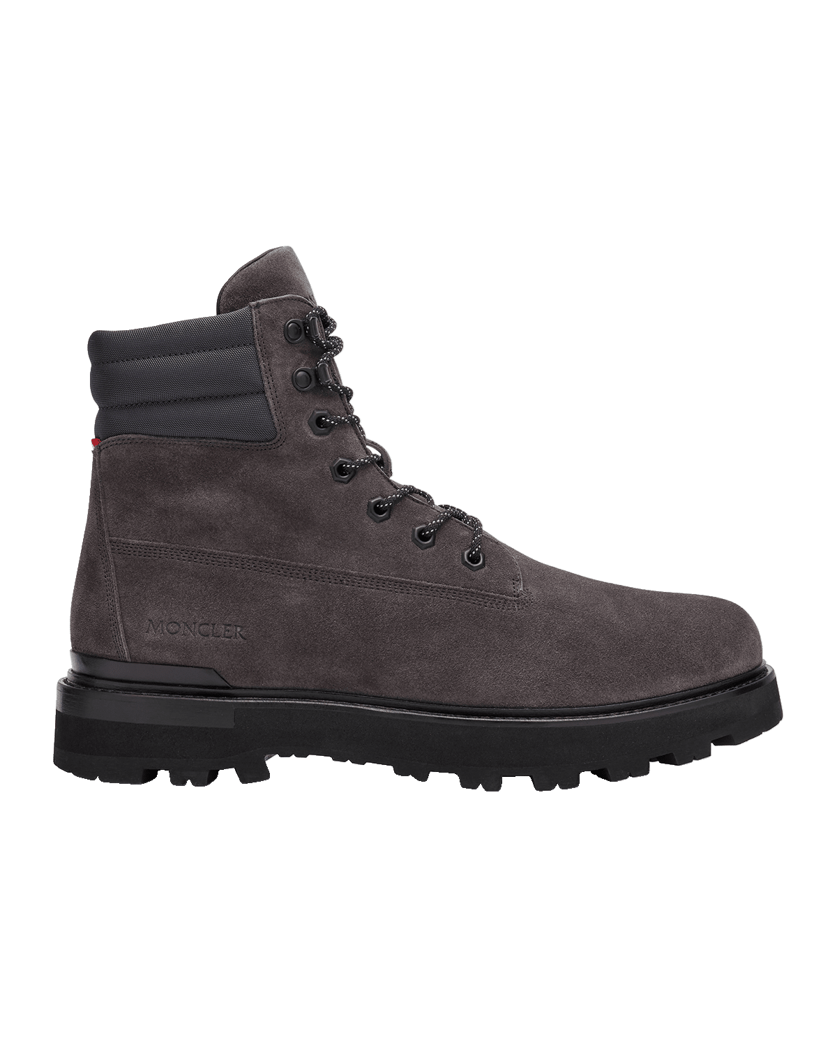 Moncler Men's Peka Leather Lace-Up Hiking Boots