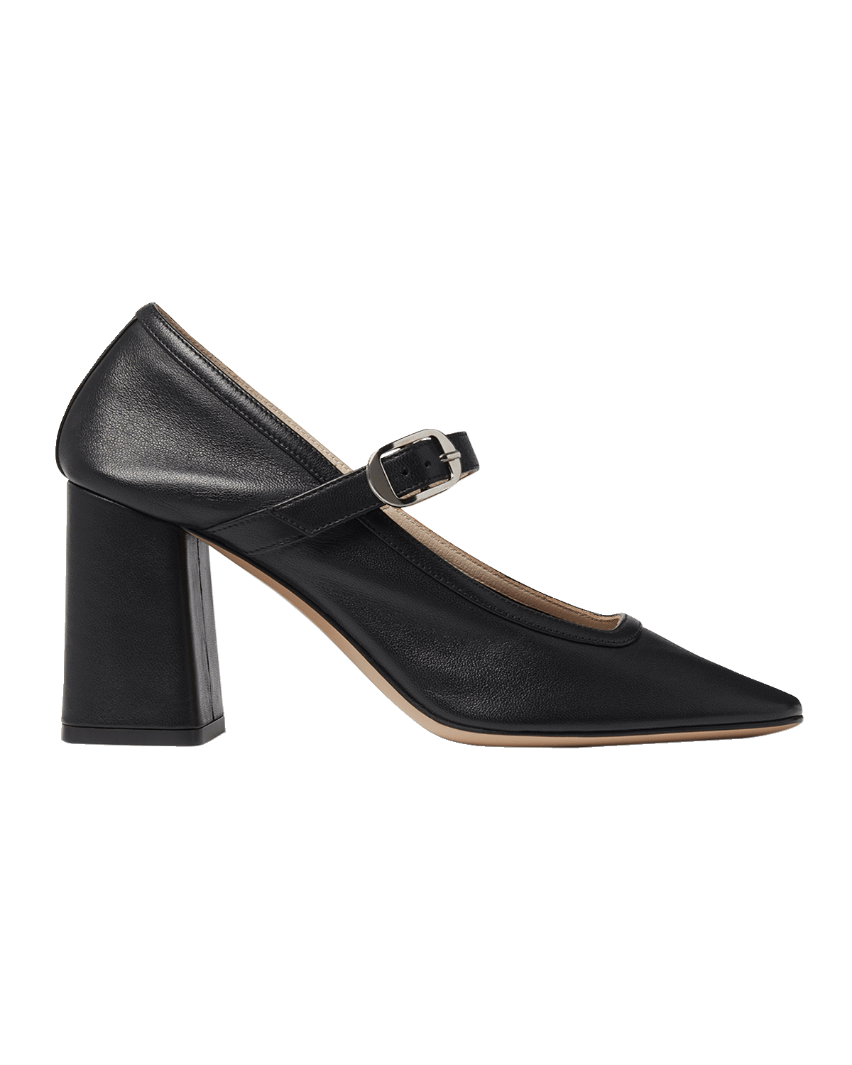 Le Monde Beryl Calfskin Mary Jane Ballerina Pumps