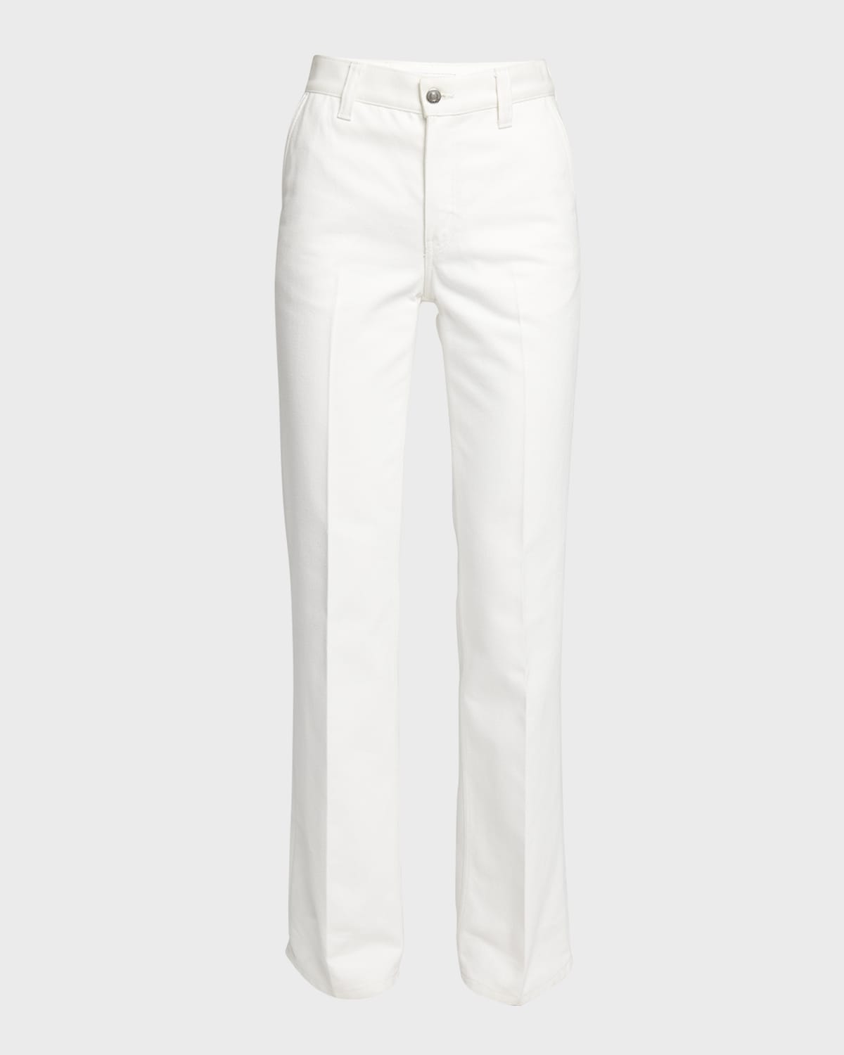 Loro Piana Thayer High-Rise Straight-Leg Denim Pants