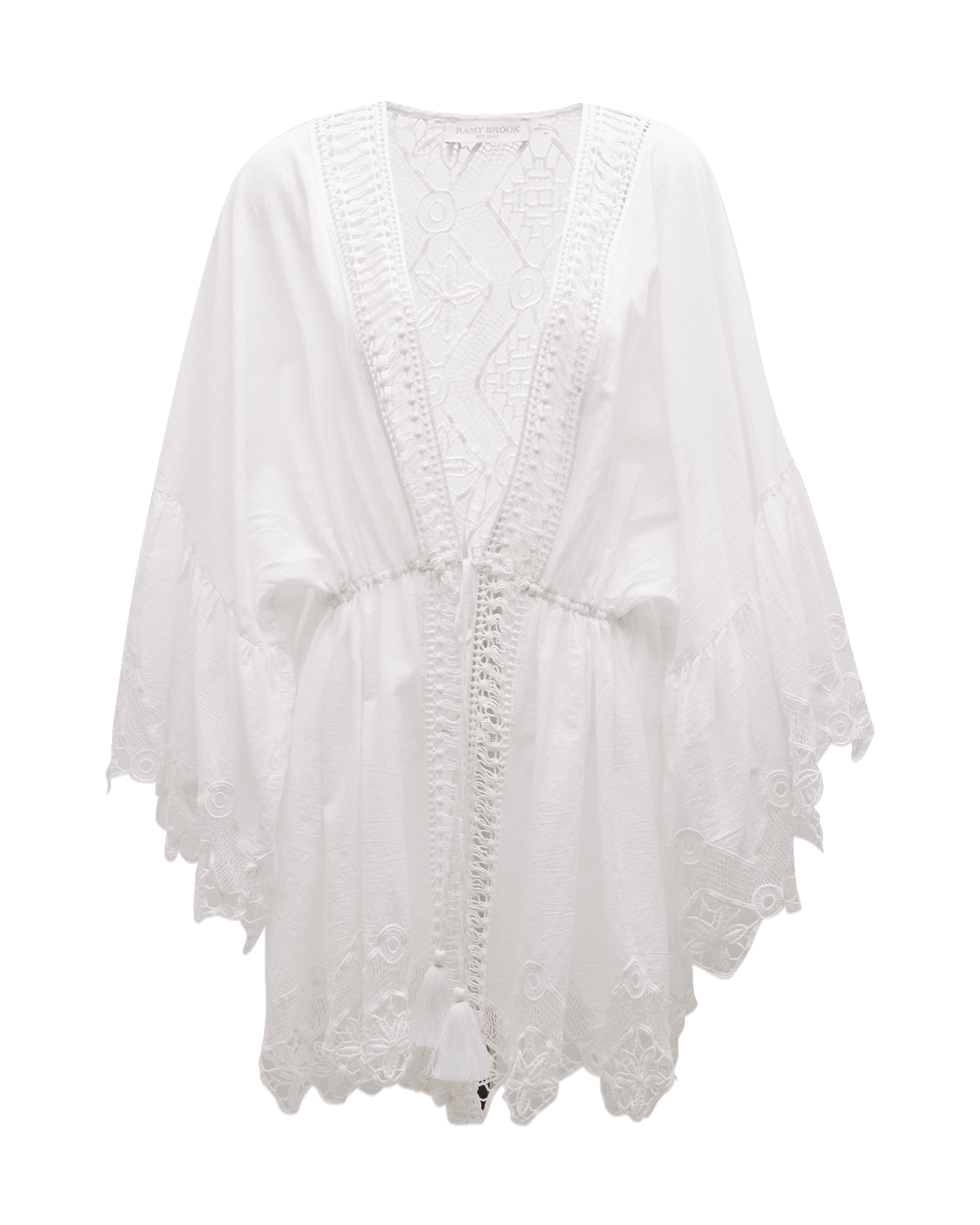 Ramy Brook April Lace Caftan Coverup