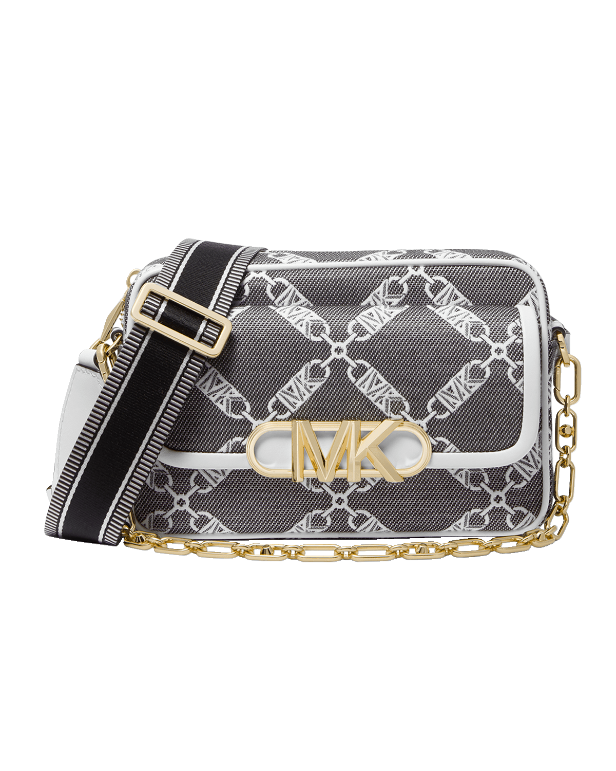 MICHAEL Michael Kors Parker Medium Swag Monogram Crossbody Bag