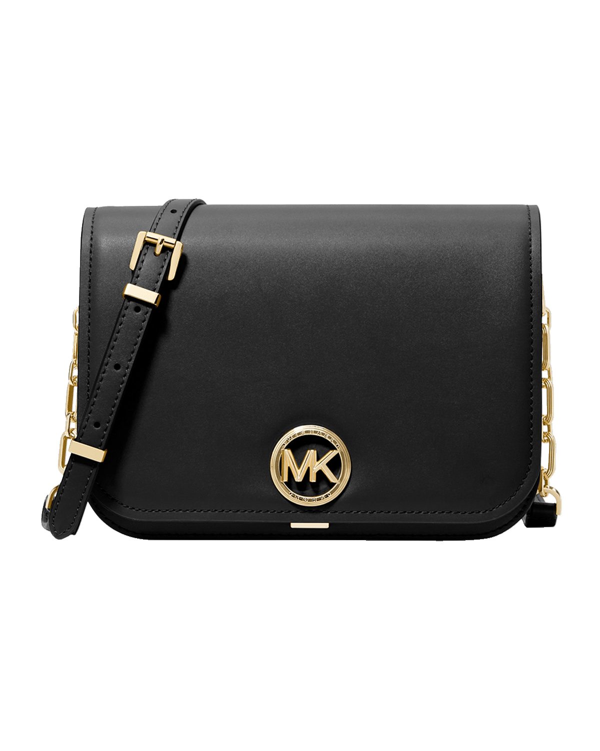 MICHAEL Michael Kors Delancey Medium Leather Crossbody Bag