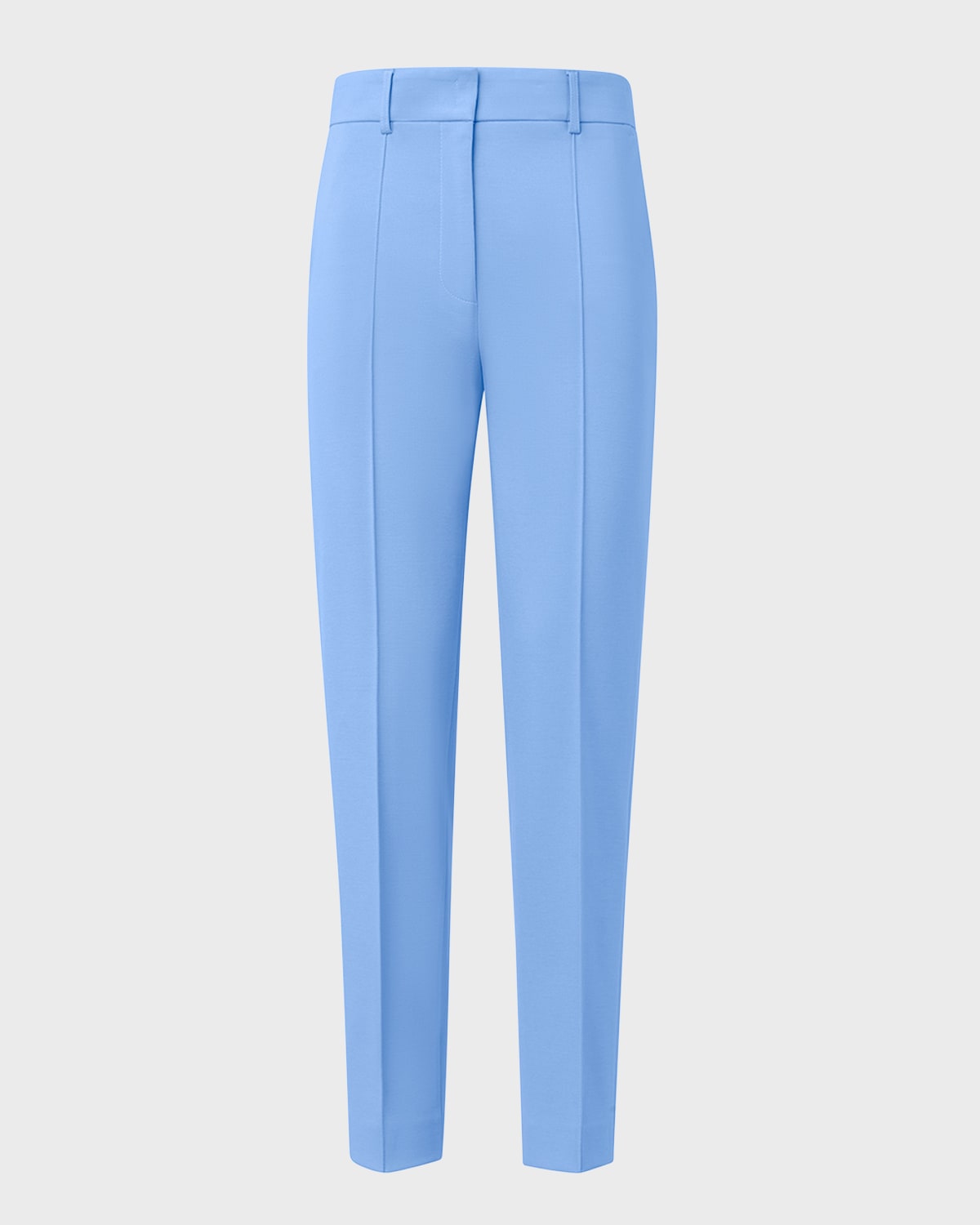 Akris punto Ferry Signature Jersey Tapered-Leg Crop Pants