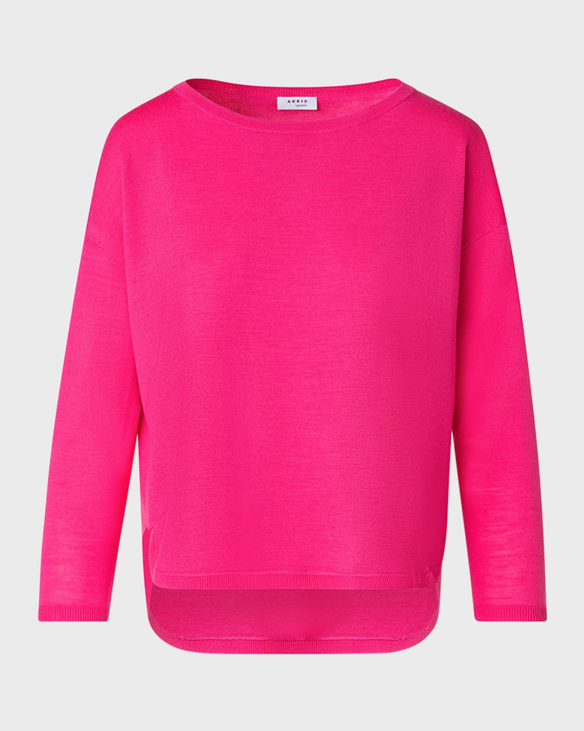 Akris punto Merino Wool Signature Knit Sweater
