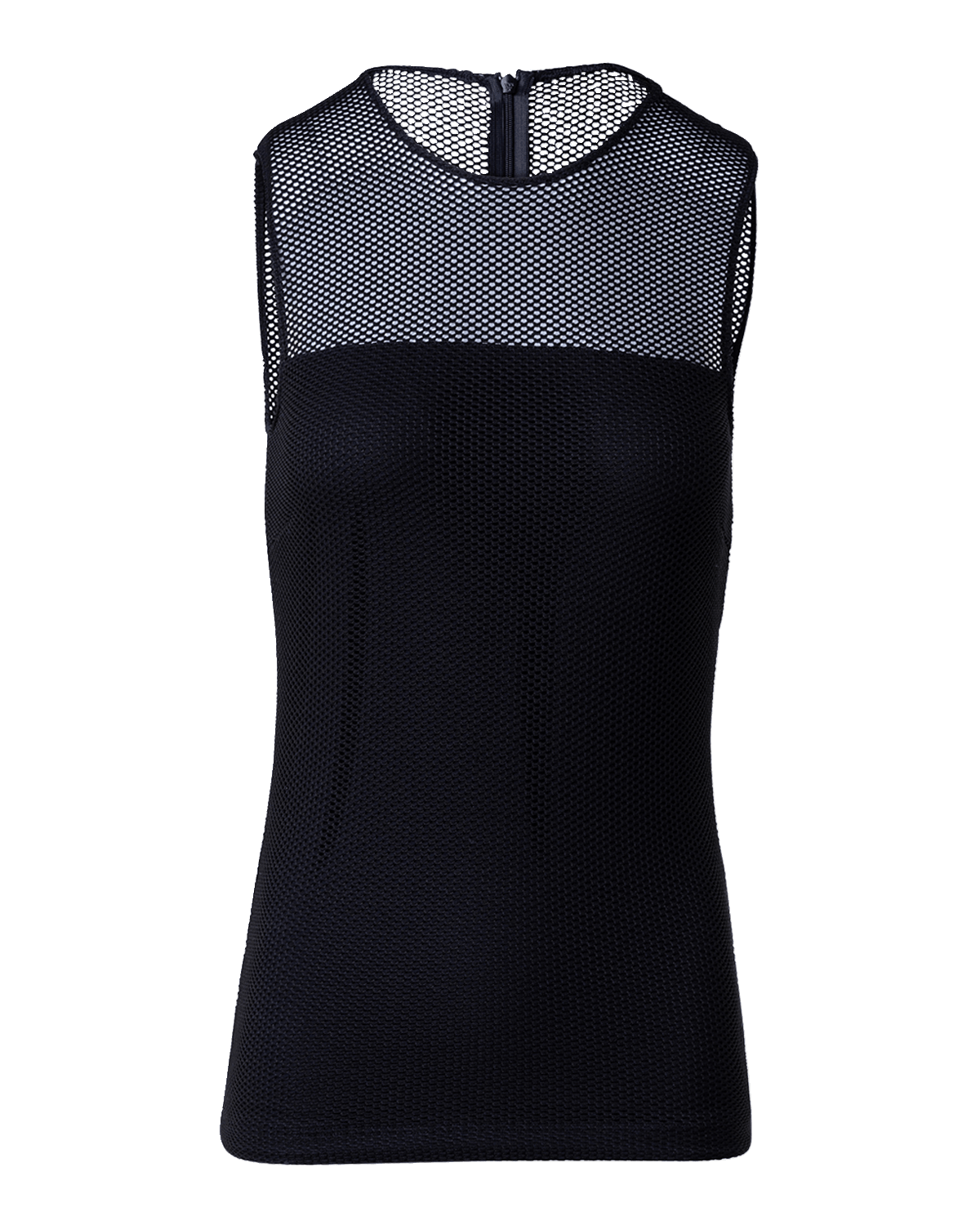 Akris punto Signature Pin Dot Mesh Tank Top