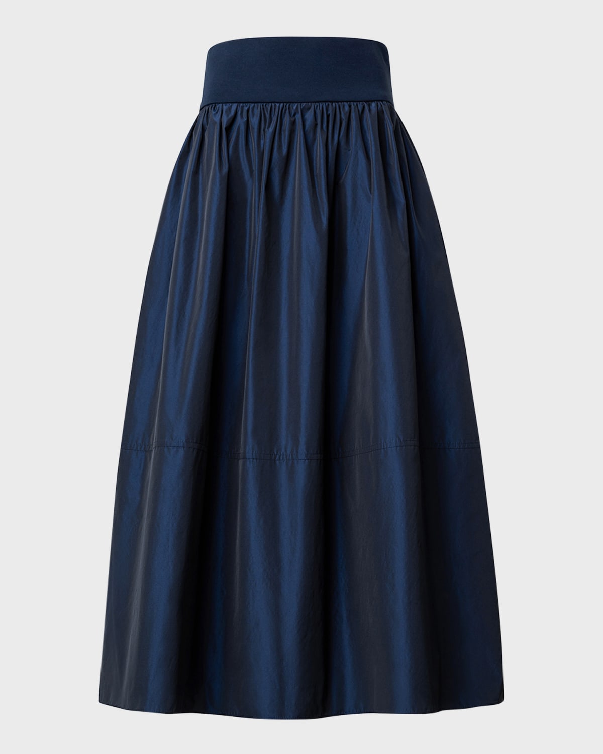 Akris punto Techno Taffeta Maxi Skirt