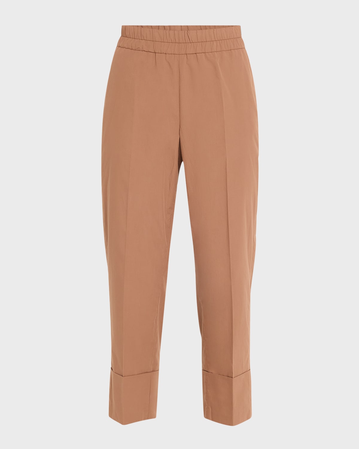 Akris punto Farell Cotton Poplin Tapered Pants
