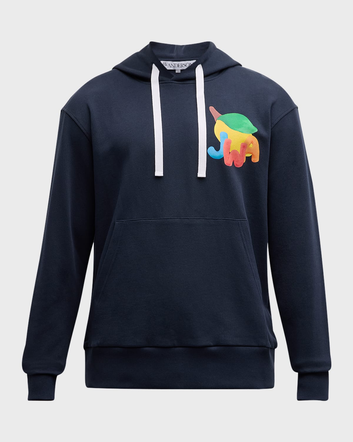 JW Anderson Men's Lemon-Print Hoodie