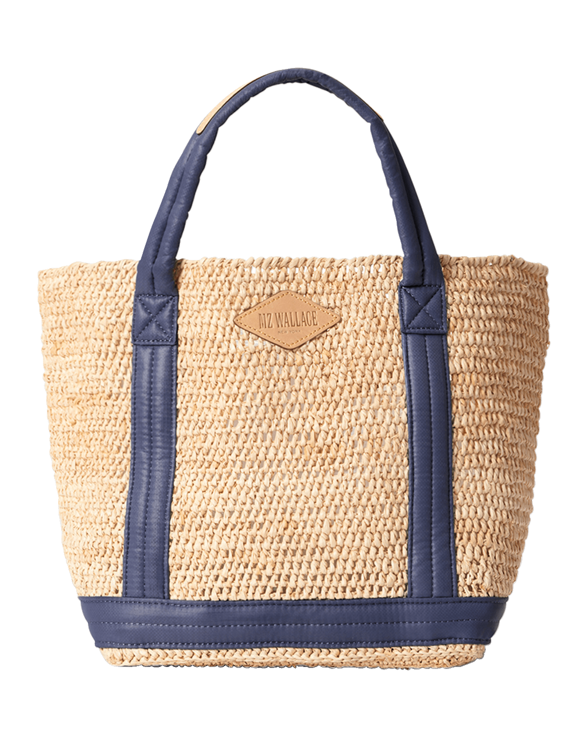 MZ WALLACE Small Raffia Tote Bag