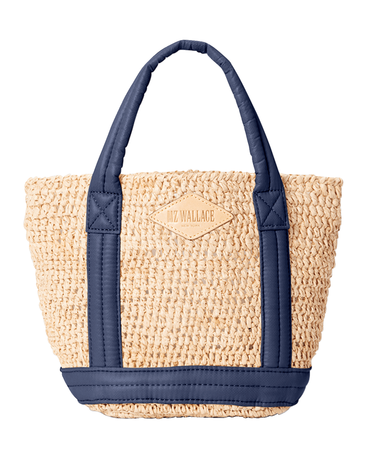 MZ WALLACE Mini Raffia Tote Bag
