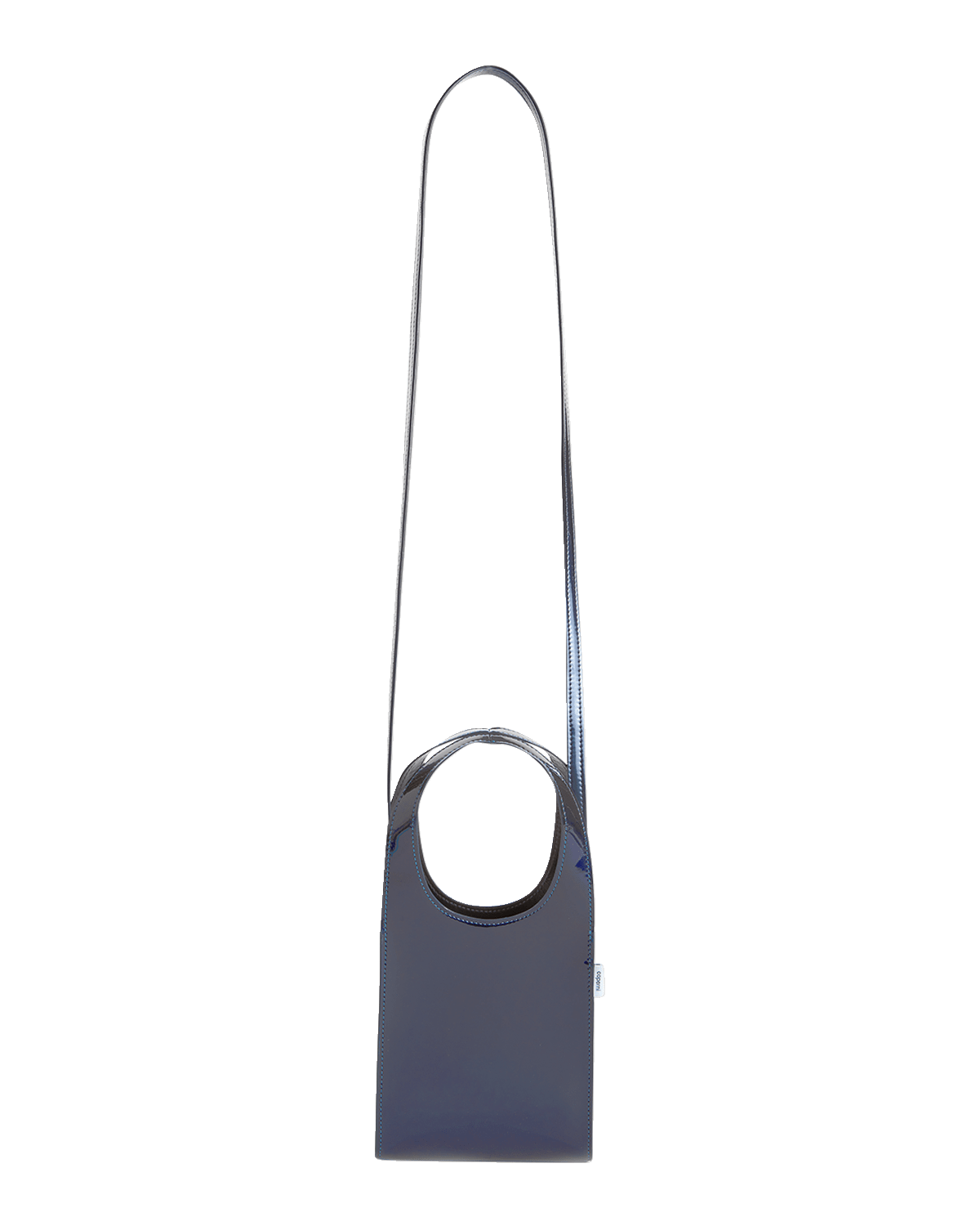 Coperni Swipe Micro Patent Crossbody Bag