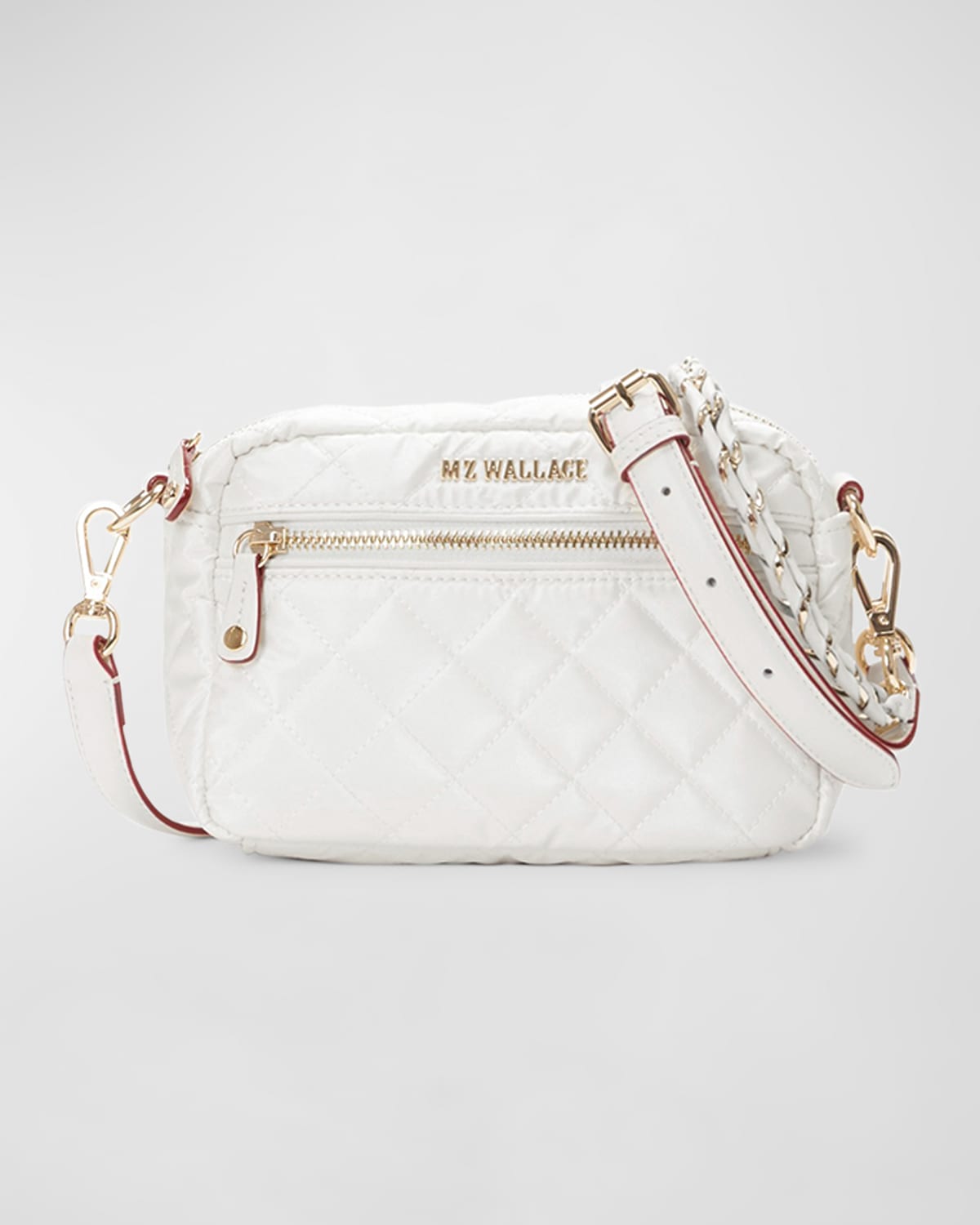 MZ WALLACE Crosby Mini Quilted Nylon Crossbody Bag