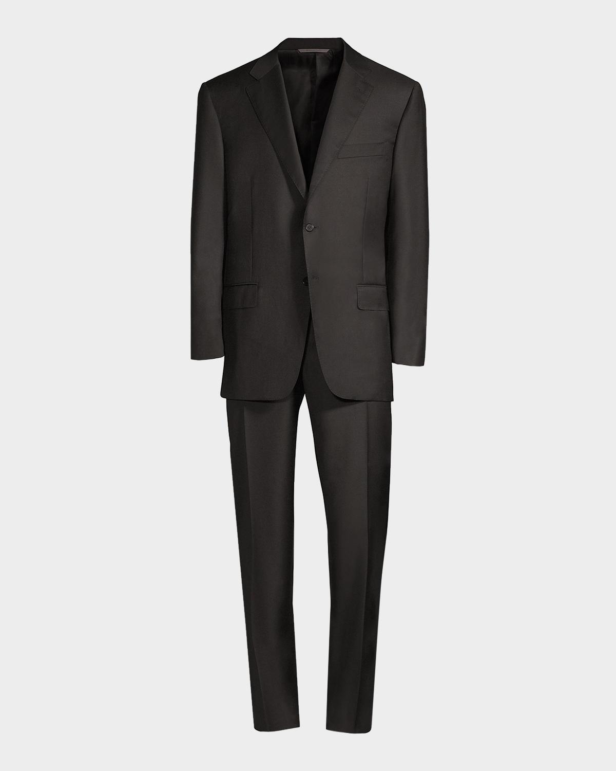 Canali Regular-Fit Two-Button Wool-Blend Suit