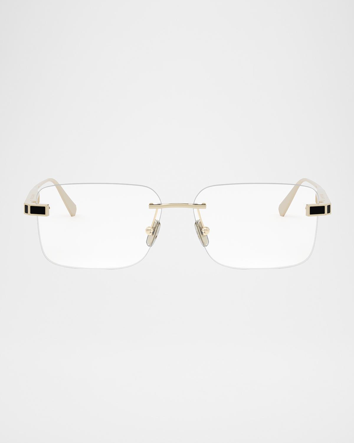 BVLGARI Octo Rectangular Eyeglasses