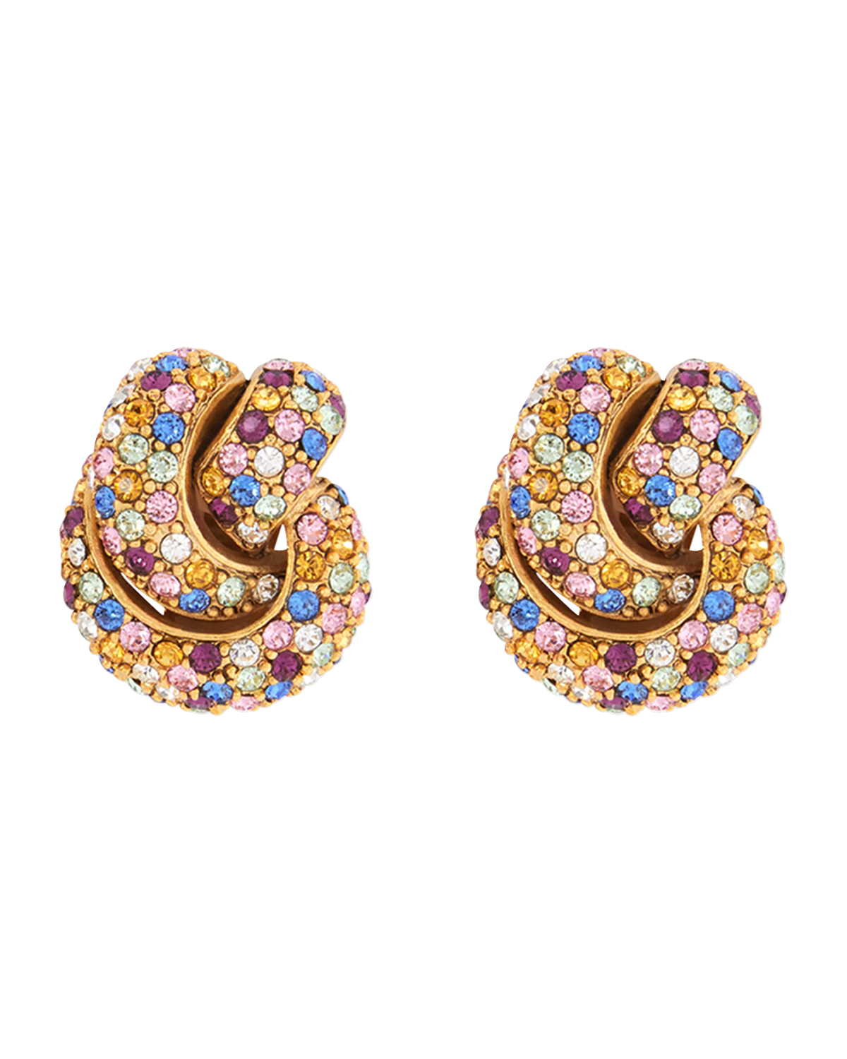 Oscar de la Renta Love Knot Earrings