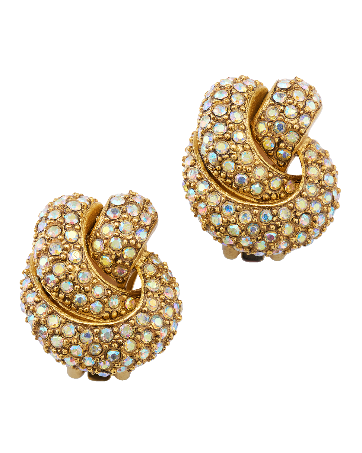 Oscar de la Renta Love Knot Earrings