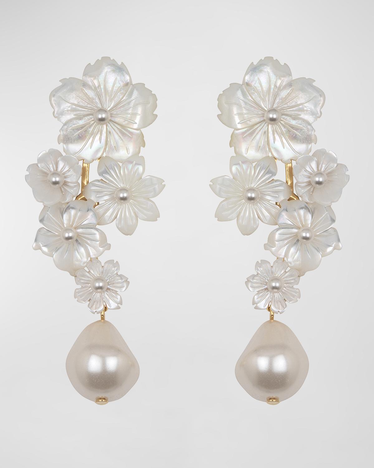 Makenzie Mother of Pearl Earrings