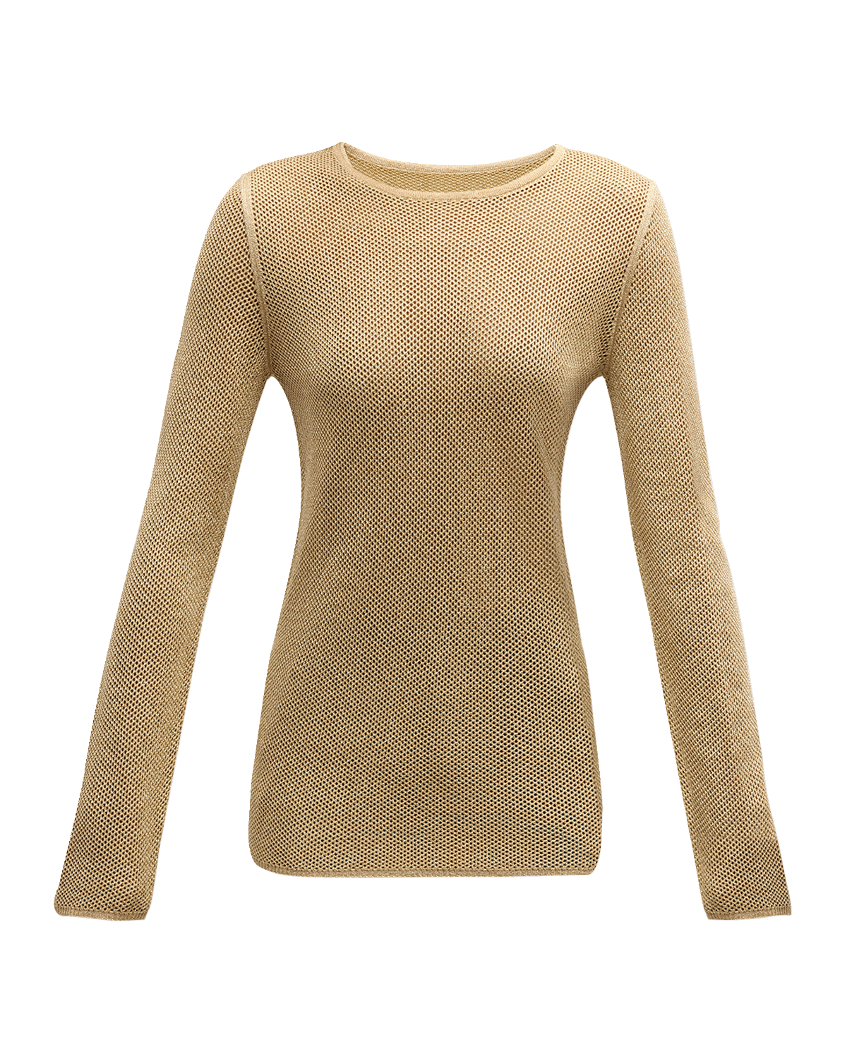 Marella Open-Stitch Crewneck Sweater