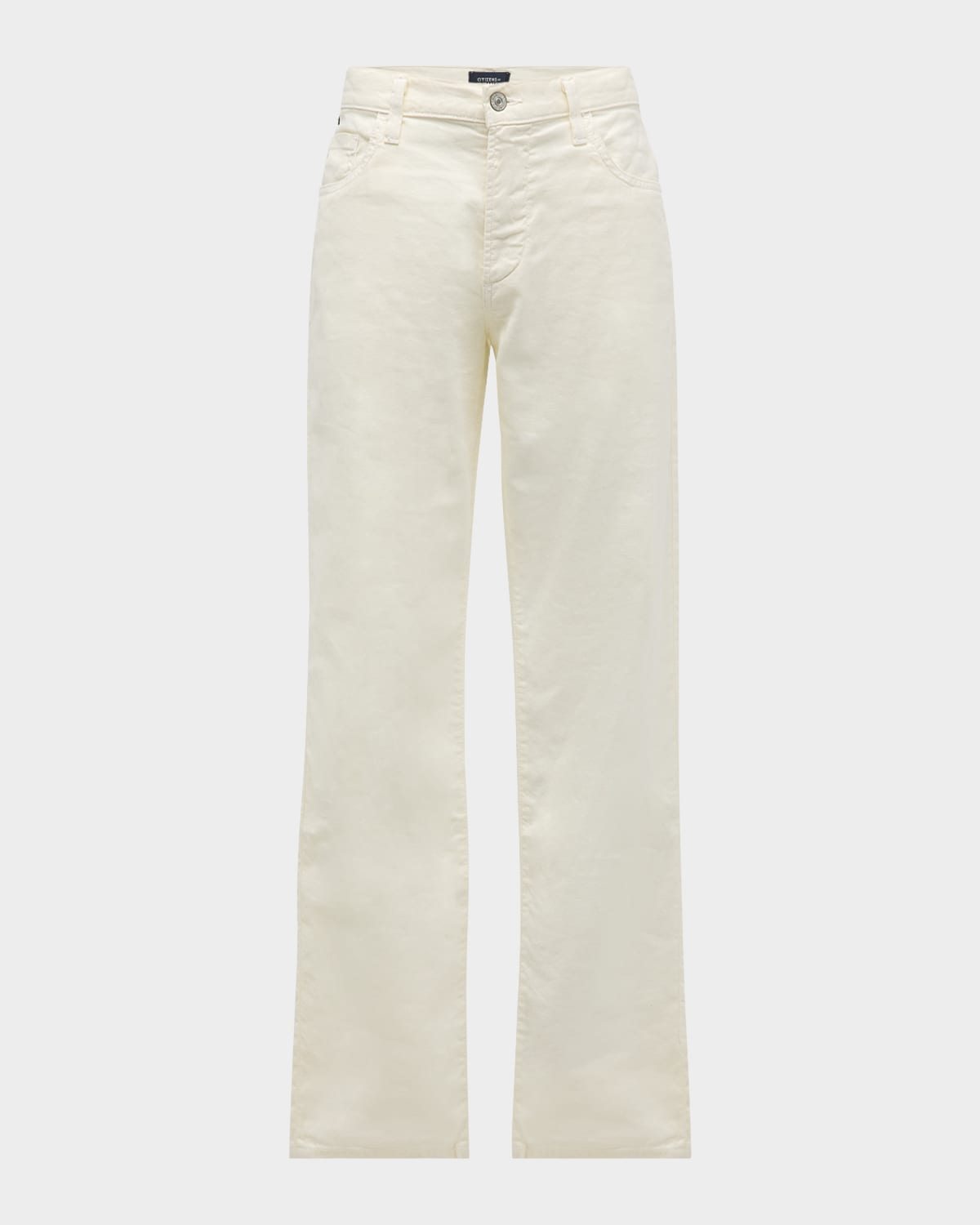 Citizens of Humanity Men's Gage Stretch Linen-Cotton Pants