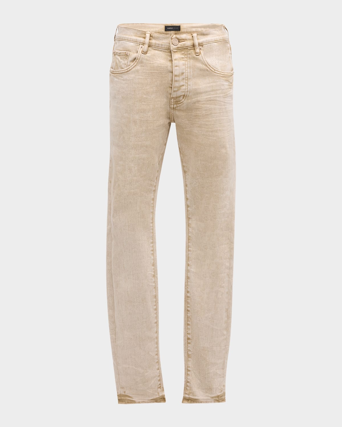 PURPLE Men's Skinny Khaki Denim Jeans