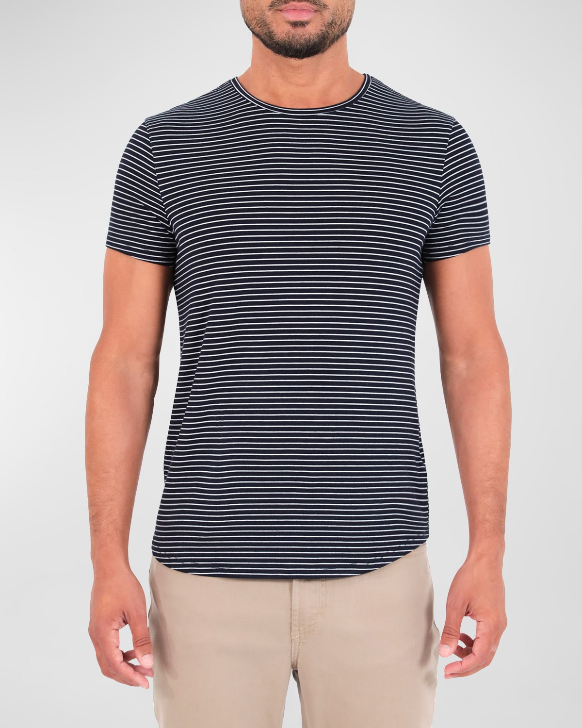 monfrere Men's Dann Striped T-Shirt