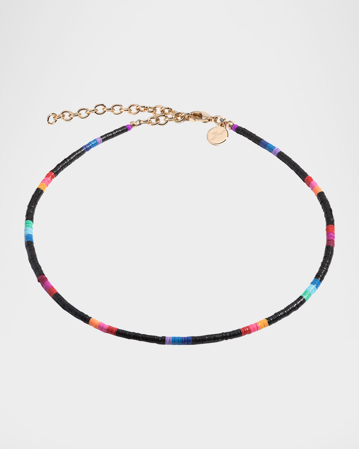 Elsie Frieda Louise Choker with 3mm Heishi Beads