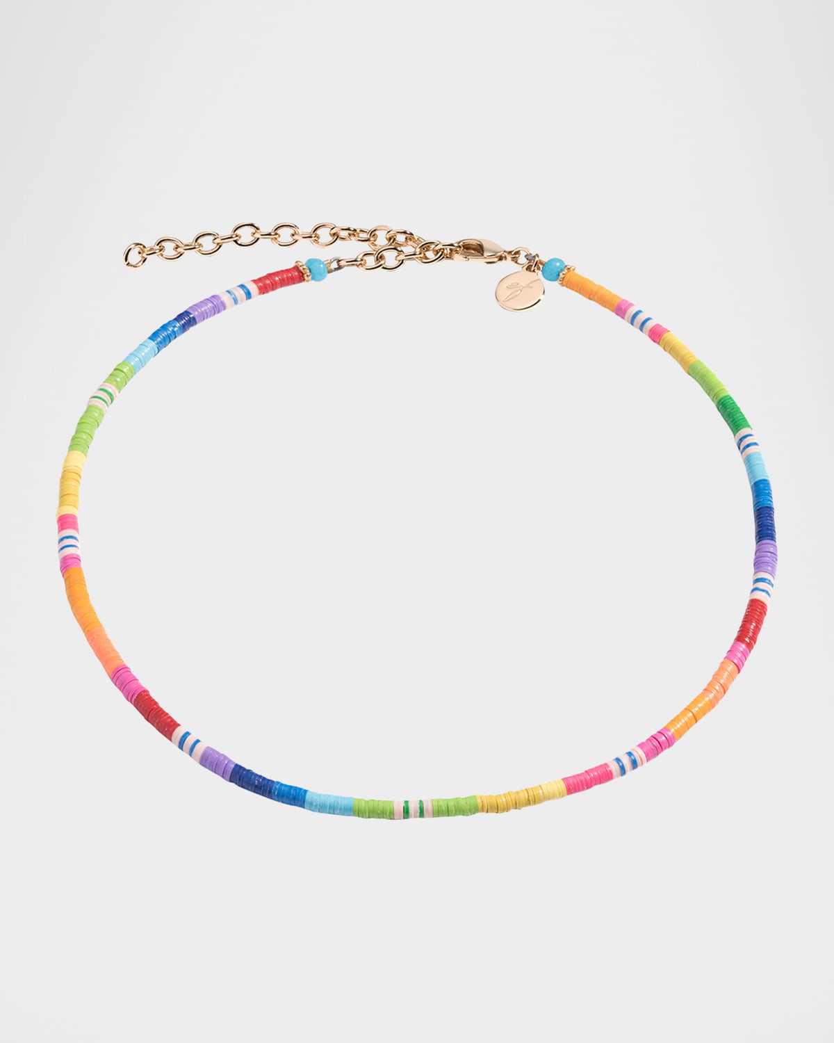 Elsie Frieda Louise Choker with 3mm Heishi Beads