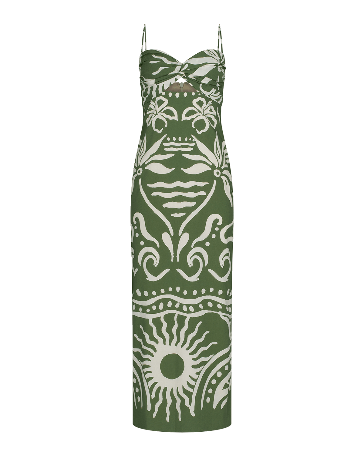 Cala de la Cruz Apia Organic Cotton Sweetheart Sheath Dress