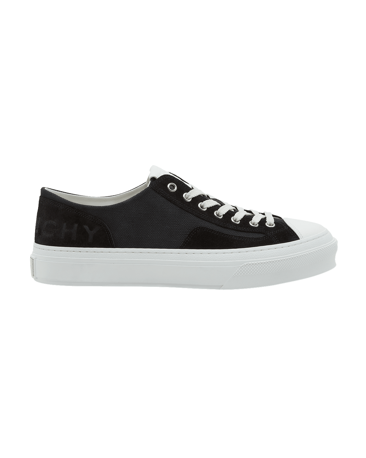 Givenchy Men's City Canvas Suede Low-Top Sneakers