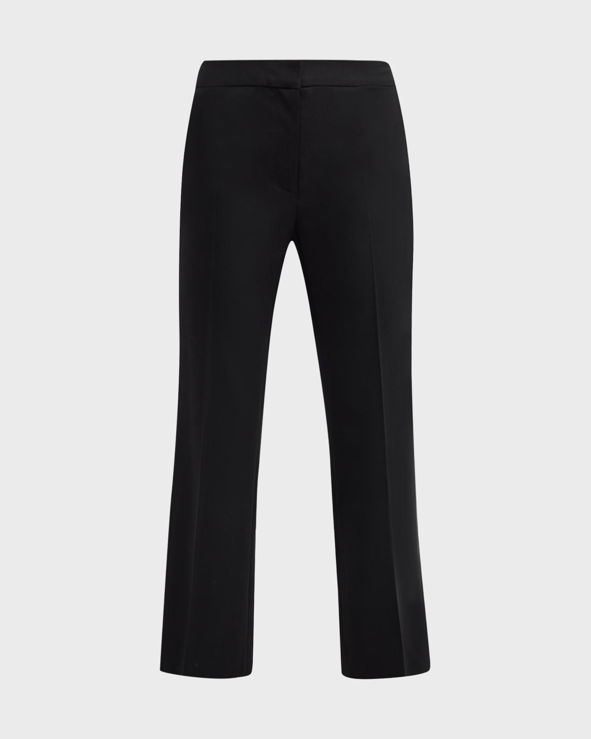 ARGENT Cropped Kick-Flare Seasonless Wool Trousers