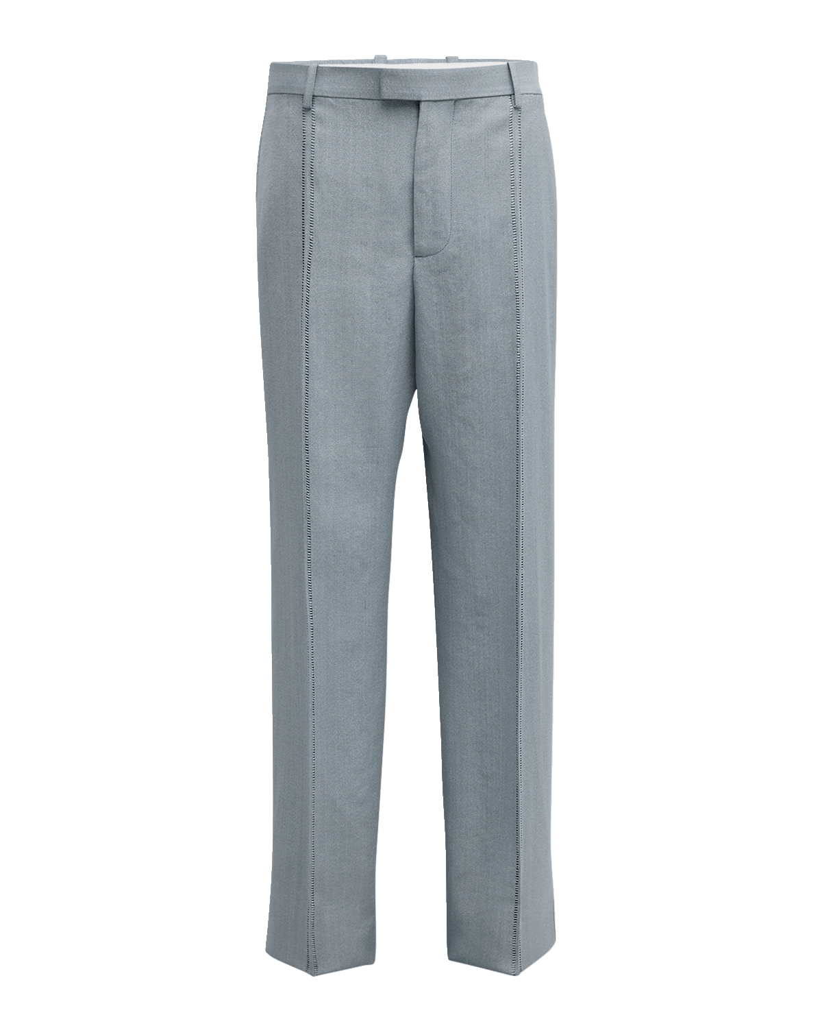 Bottega Veneta Men's Grainy Open Stitch Trousers