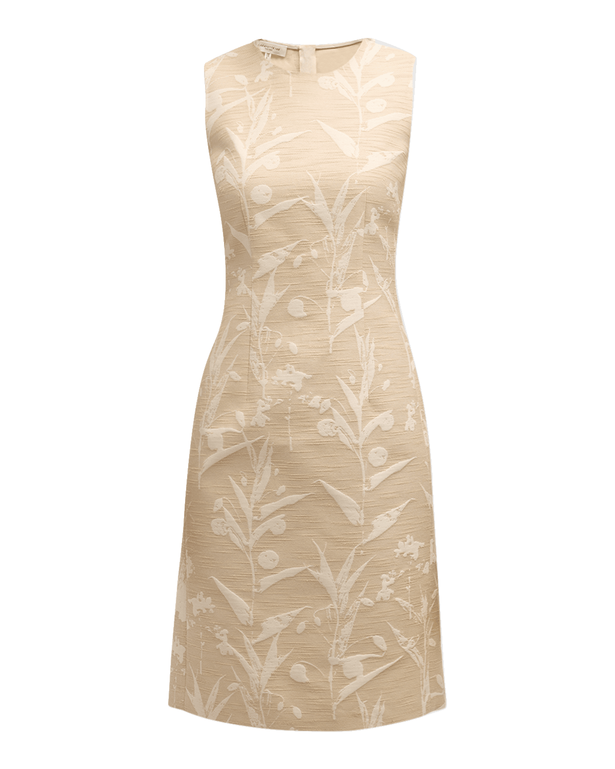 Lafayette 148 New York Harpson Sleeveless Floral Jacquard Midi Dress