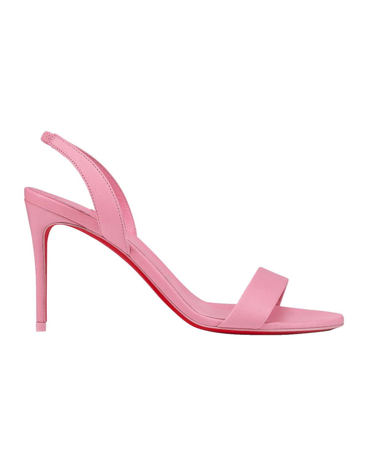 Christian Louboutin O Marylin Leather Red Sole Halter Sandals