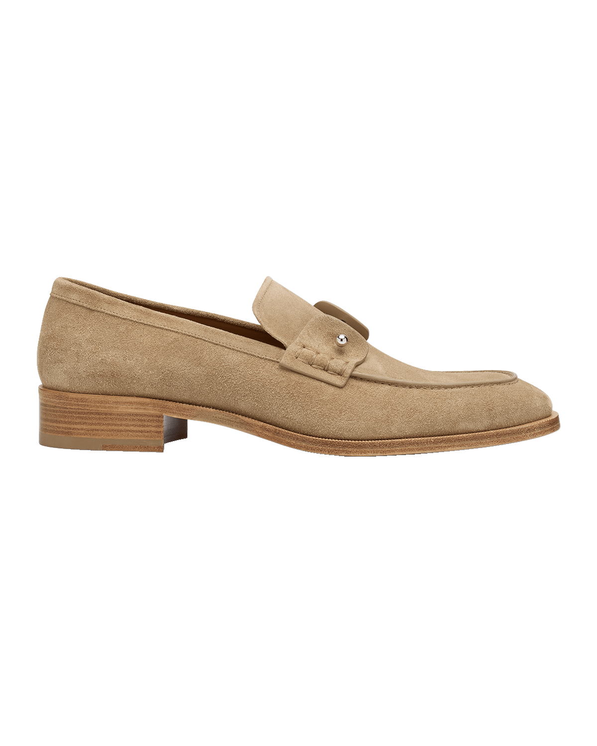 Christian Louboutin Men's Chambelimoc Collar Pin Penny Loafers