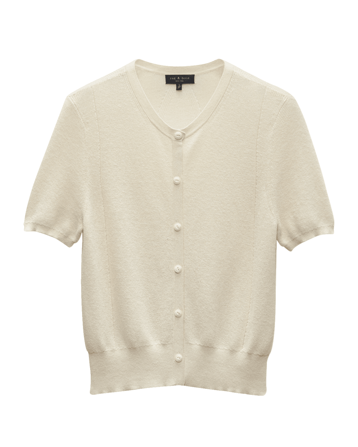 Rag & Bone Dina Short-Sleeve Cardigan